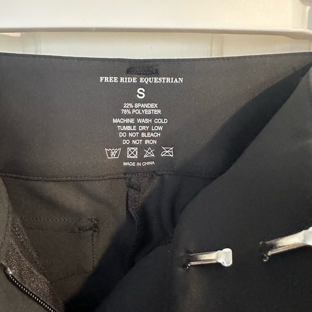 Black like New Free Ride Equestrian Breeches - Picture 3 of 3